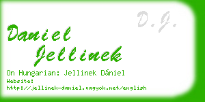 daniel jellinek business card